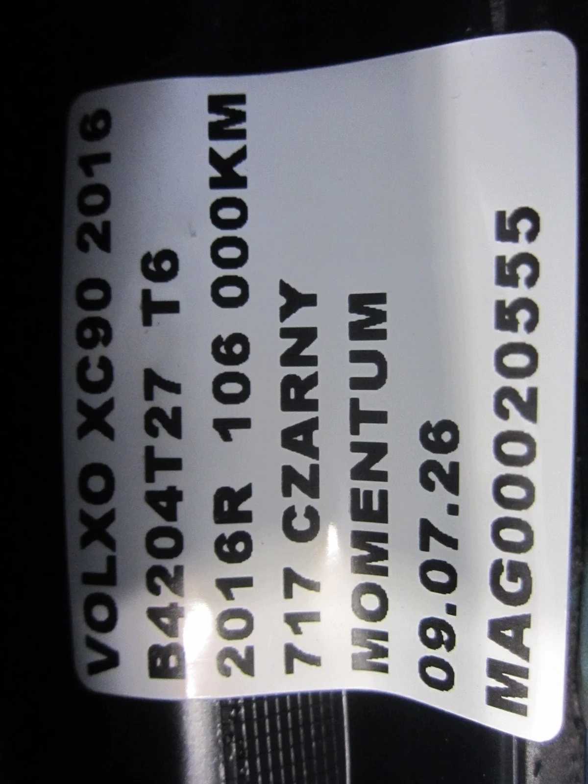 Volvo XC90 II Antennenabdeckung Haifischflosse thumbnail 6