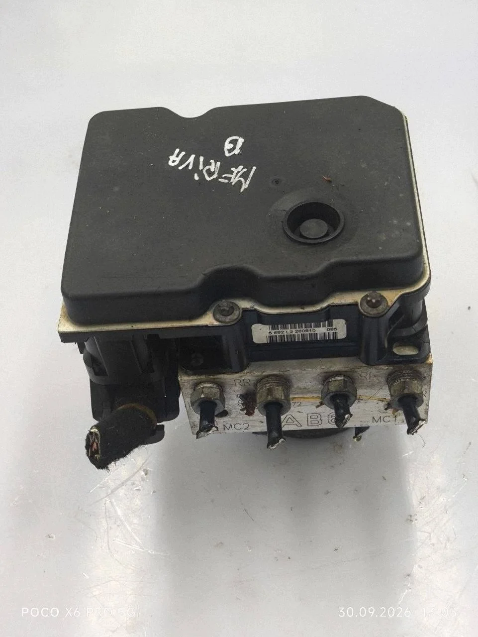 ABS-pumppu Opel Meriva B NMQ3686
