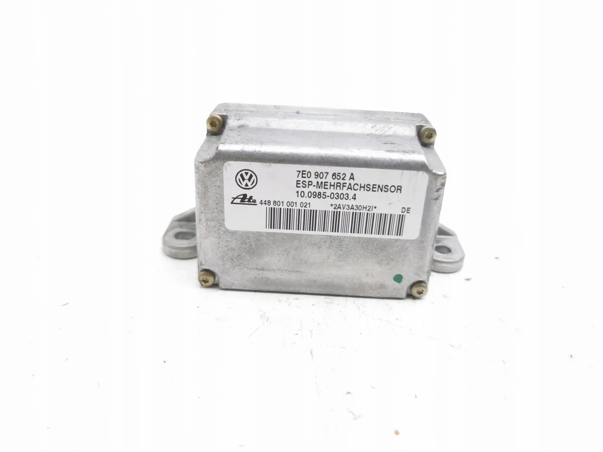 Porsche ESP Sensor Modul 7E0907652A Gebraucht image 6