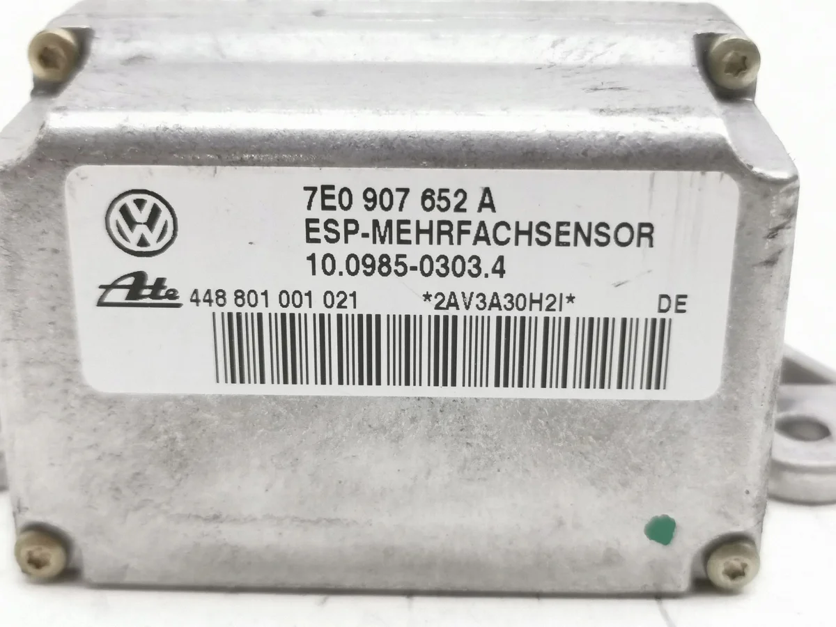 Porsche ESP Sensor Modul 7E0907652A Gebraucht image 7