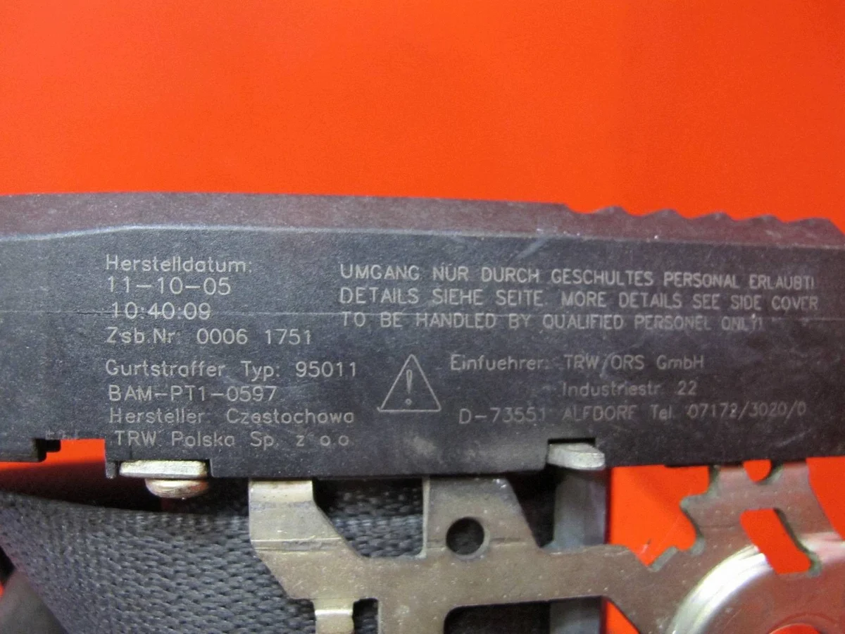 Ceinture de sécurité SMART ForTwo 450 avant gauche image 4