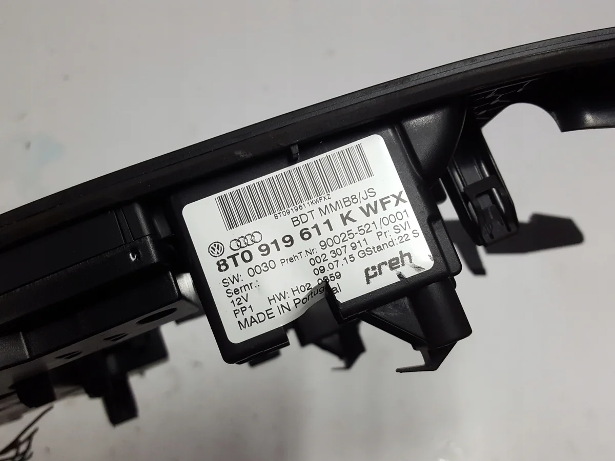 Bedienfeld MMI Audi A4 B8 LIFT 8T0919611K image 5