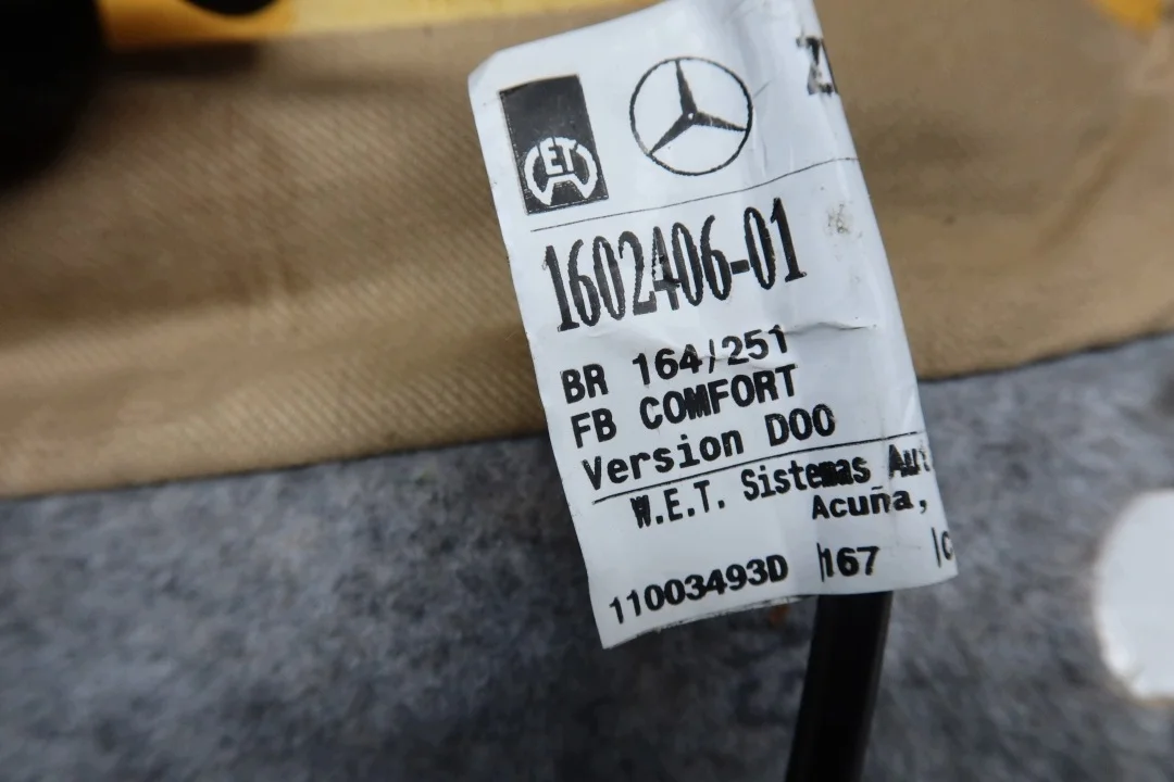Mercedes W164 X164 R/L Sitzlehne Belüftet image 9