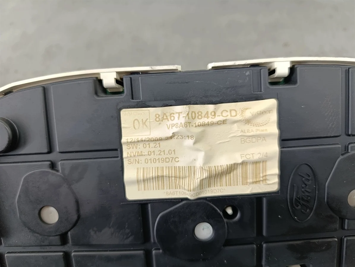 Compteur Ford Fiesta VII 8A6T-10849-CD image 5