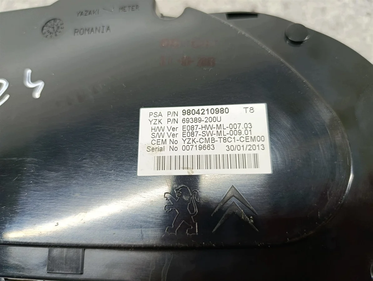 Compteur Peugeot 3008 I 9804210980 image 5