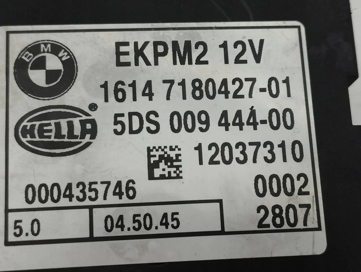 BMW EKPM2 Kraftstoffpumpensteuergerät thumbnail 1