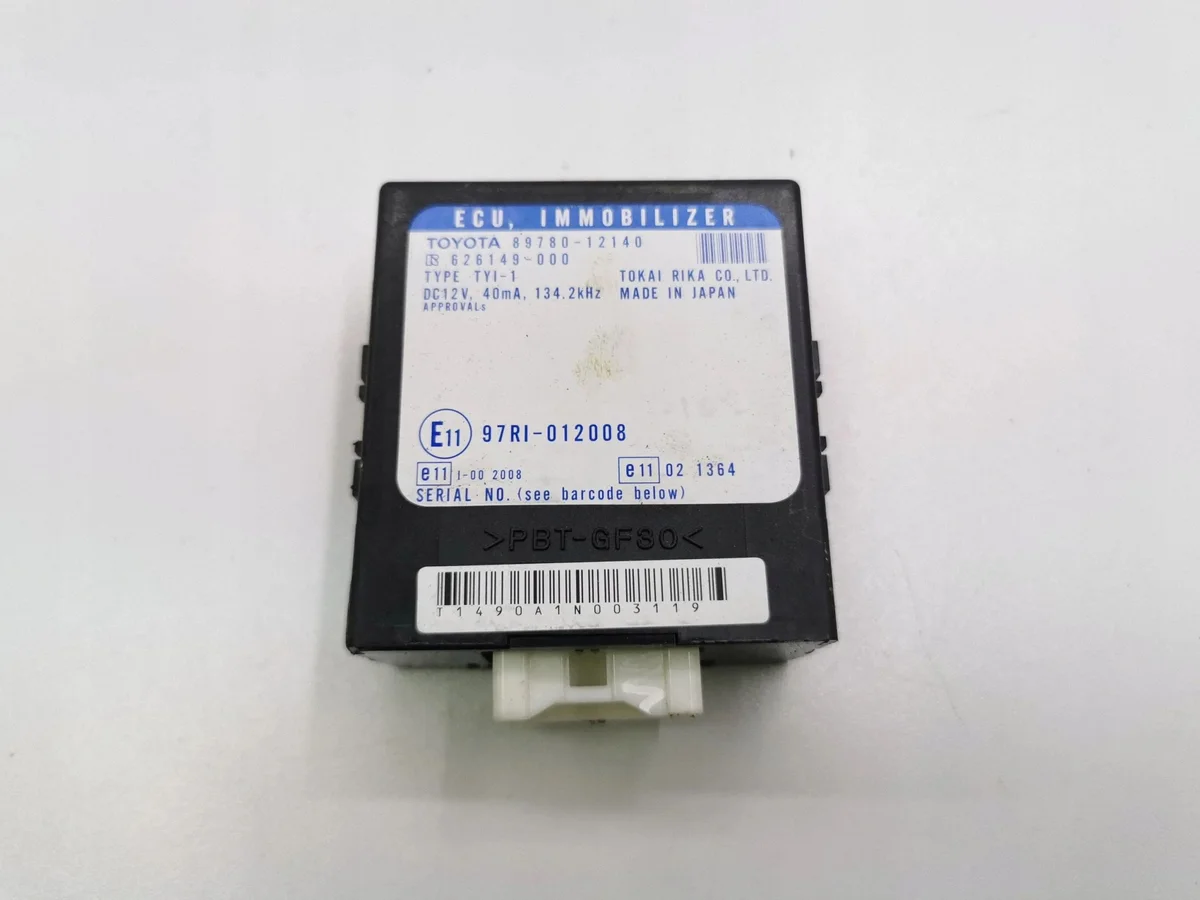 Toyota Corolla E120 E130 Modul Immobilizer 8978012140 thumbnail 2