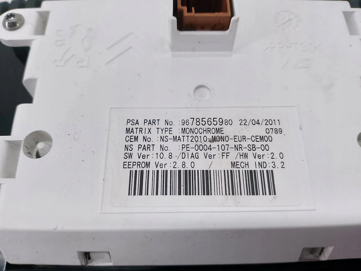 Kombiinstrument Citroen C4 II 9678565980 image 6