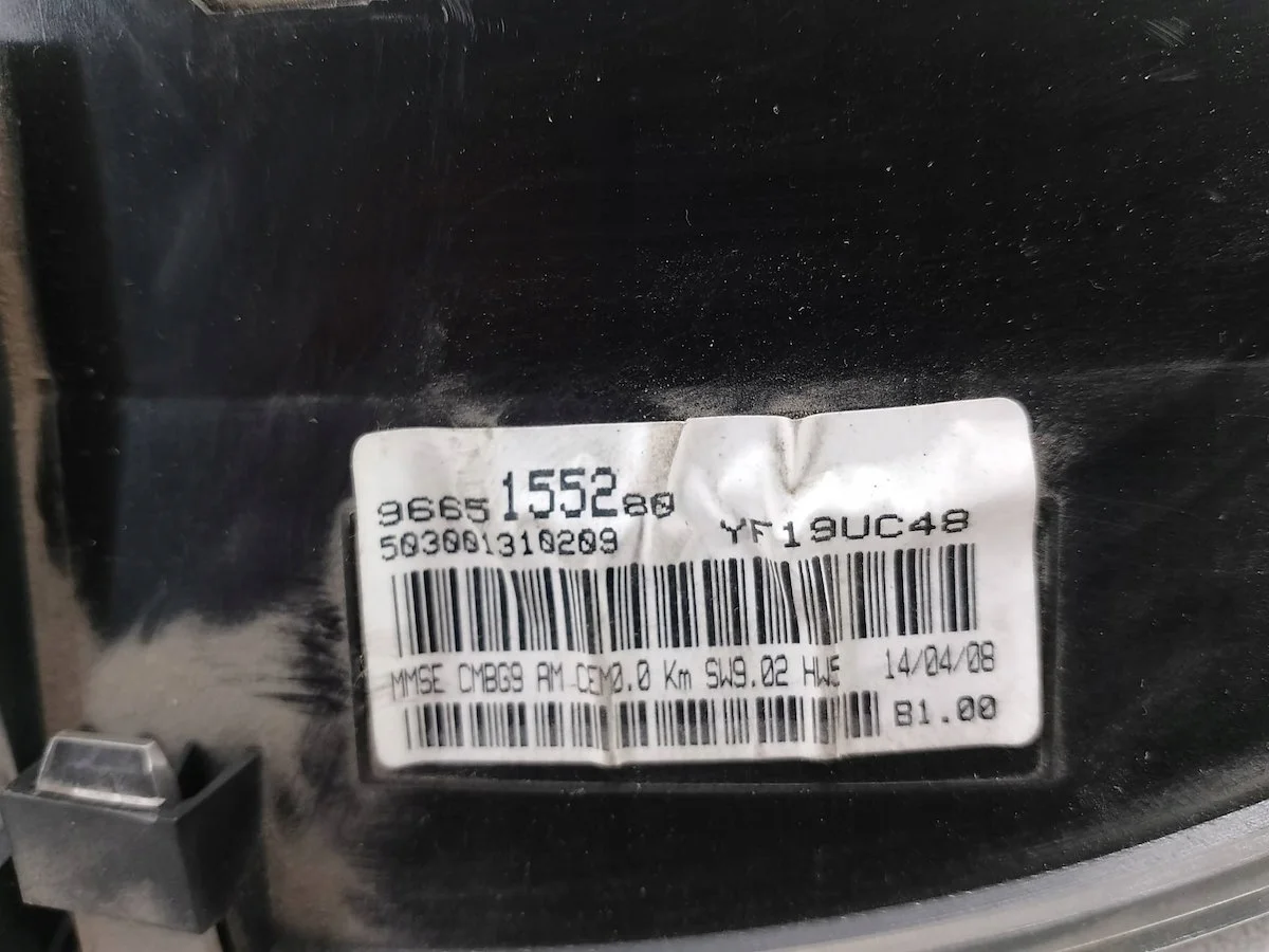 Tacho Fiat Scudo II 2.0 Multijet 9665155280 image 6