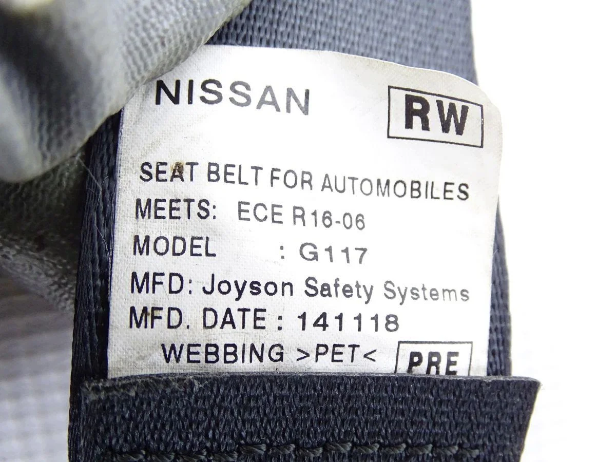Nissan Qashqai turvavyö oikea etuosa image 3