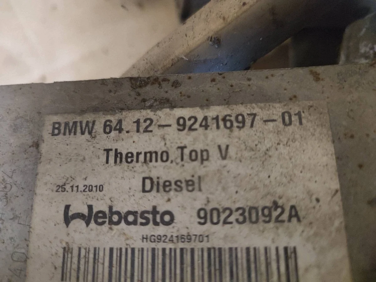 Standheizung Webasto BMW F01 F10 F11 5kW thumbnail 8
