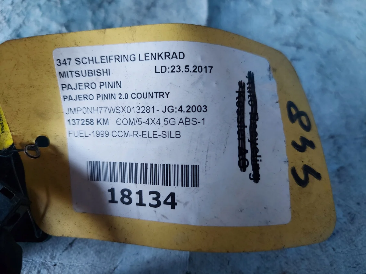 MITSUBISHI PAJERO PININ TACOMA AIRBAG image 4