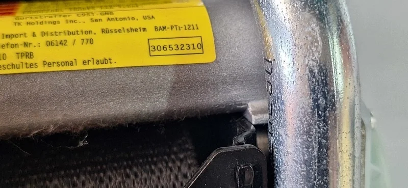 Säkerhetsbälte Opel Insignia A Vänster Fram image 8