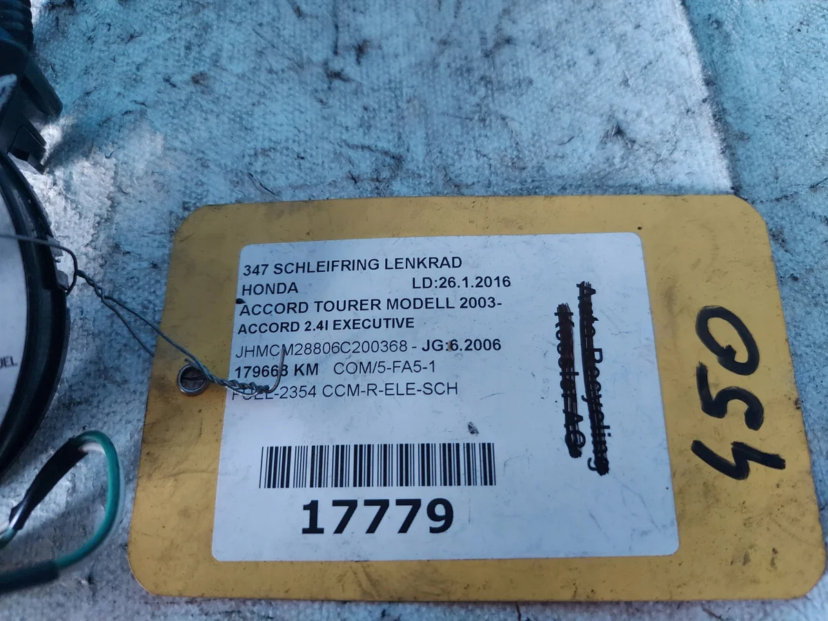 Airbag-band Honda Accord ONV71820 image 4