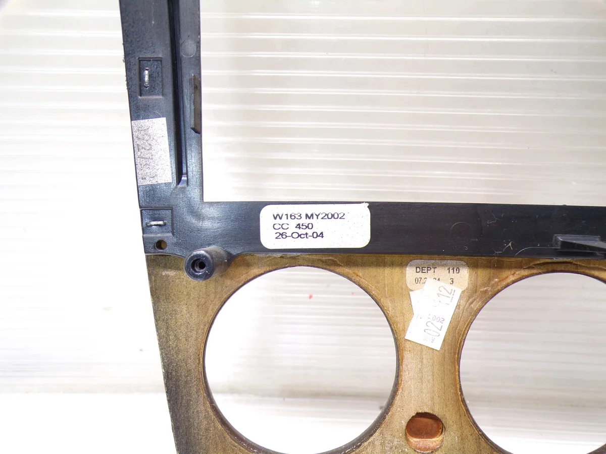 Zierleiste Lüftung Mittel Mercedes W163 ML Holz image 4