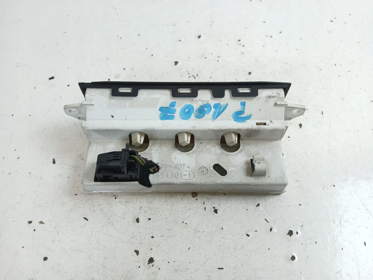 Peugeot 1007 Display Radio Uhr 9648634177 thumbnail 3