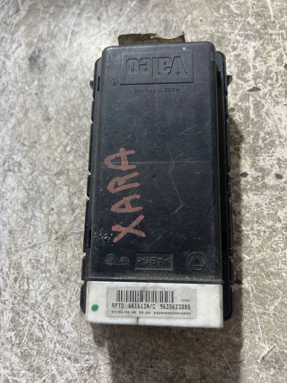 Centralina Citroen Xsara 9635623080 Usada