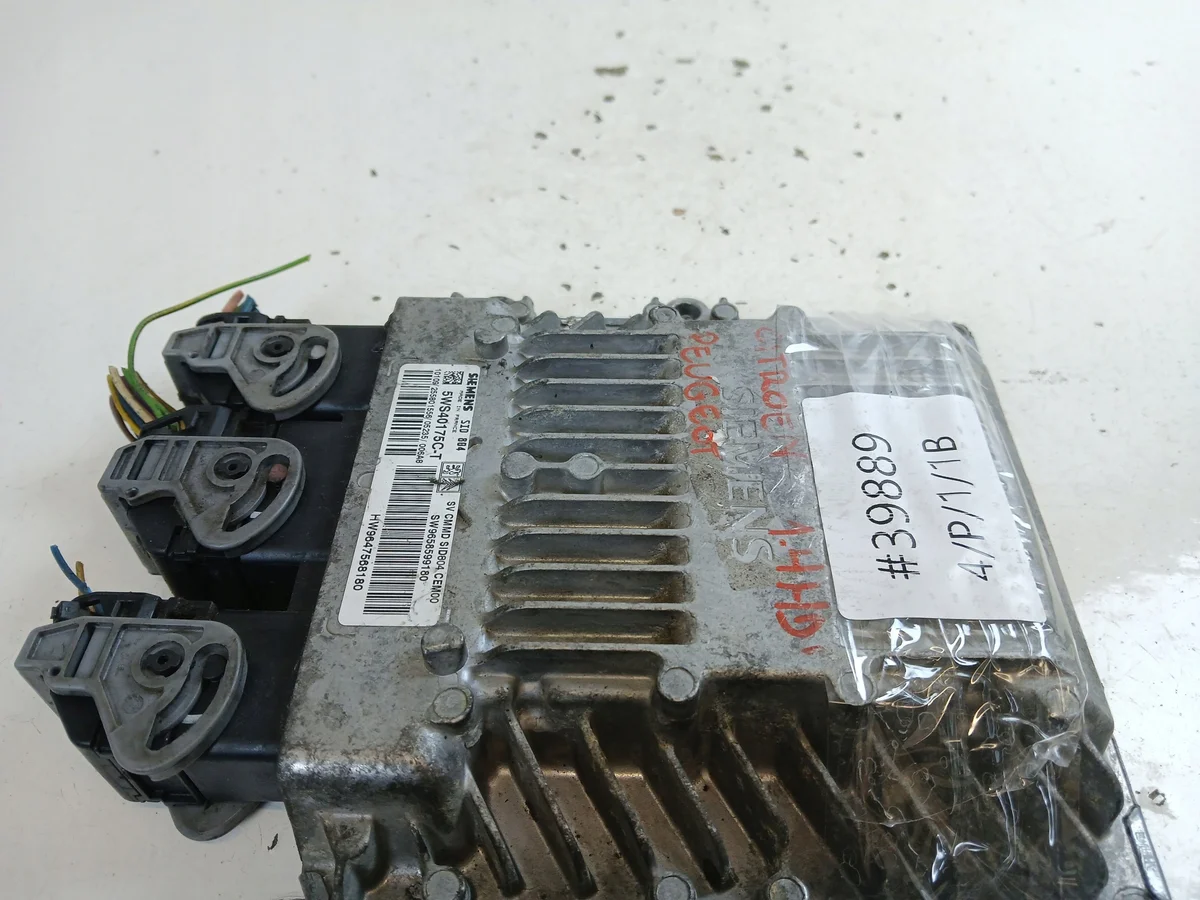 Steuergerät Peugeot 1007 1.4 HDI 9647568180 image 6