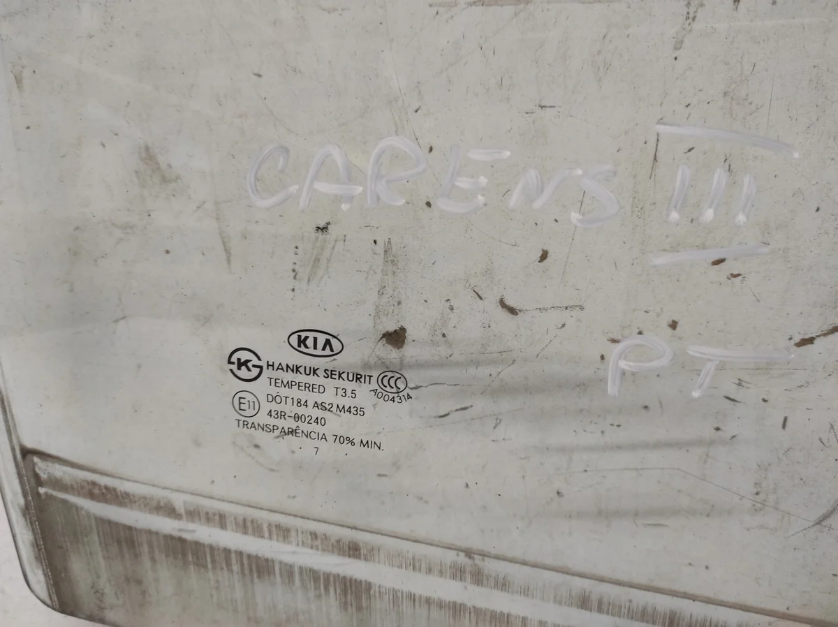 Kia Carens III oikea taka-ovi lasi image 3