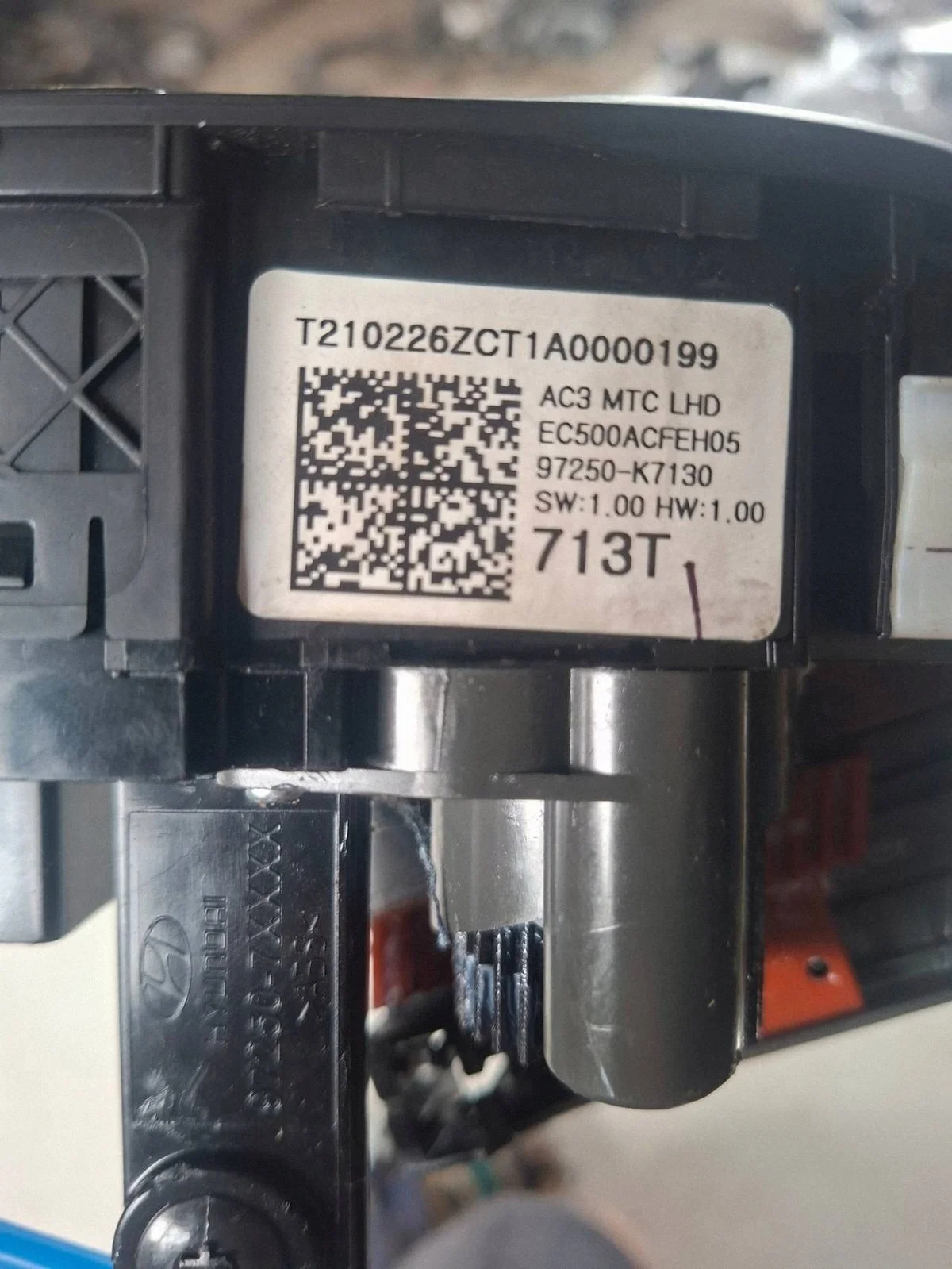 Bedienfeld Klima Hyundai i10 III 97250-K7130 thumbnail 3