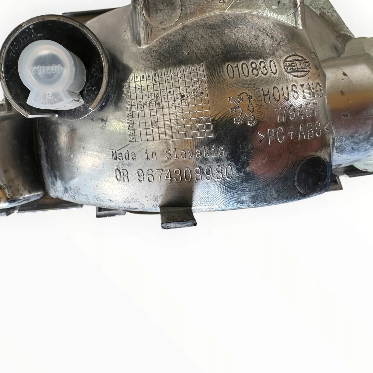 Faro Nebbia Peugeot 9674308980 Usato image 3