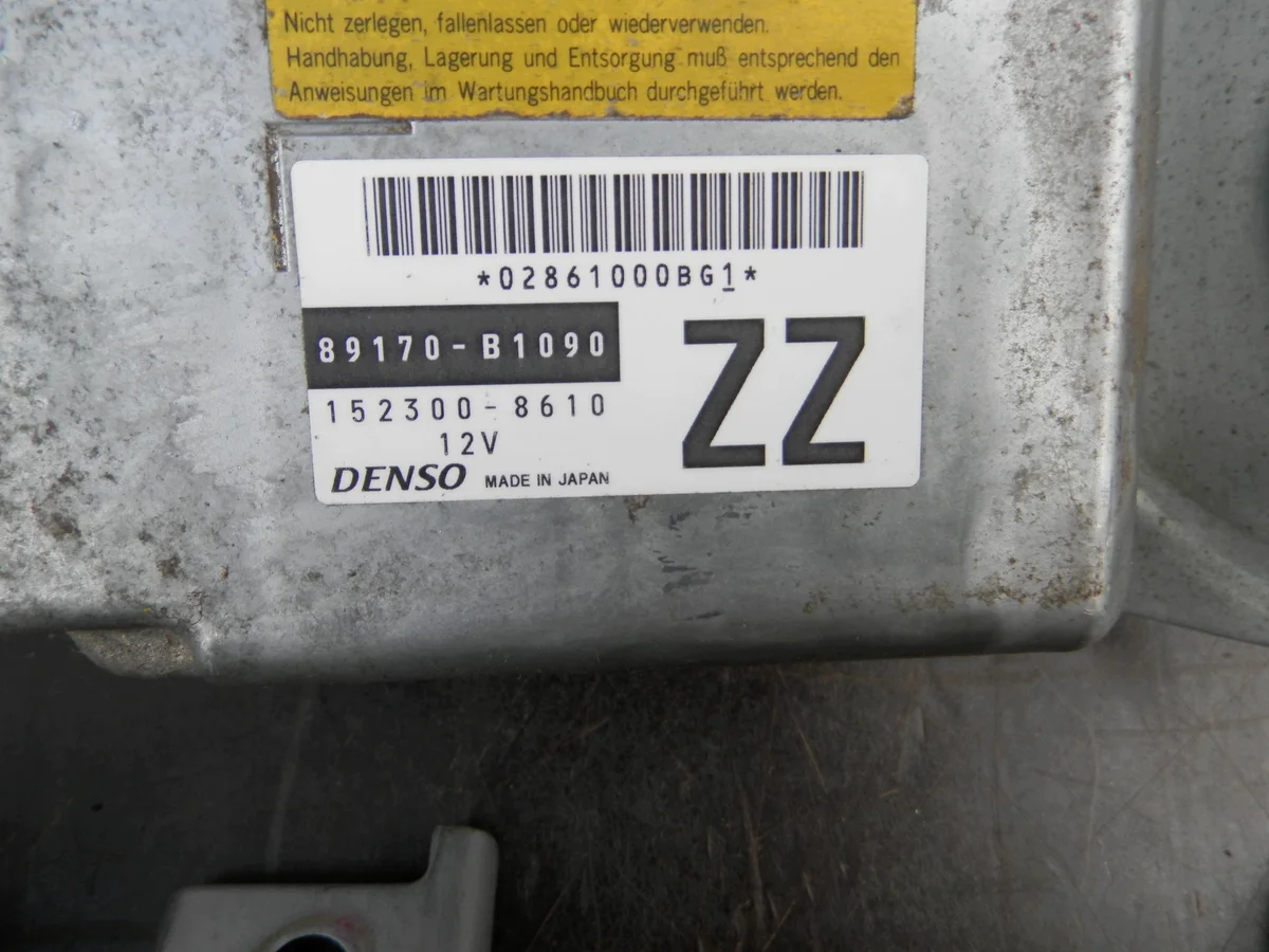 Airbag Sensor Daihatsu Sirion II M300 89170-B1090 image 3
