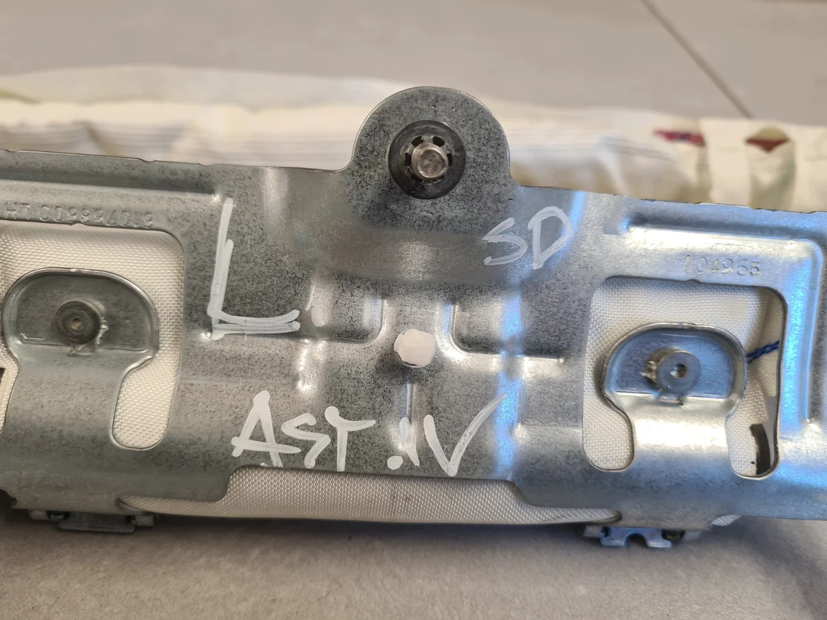 Airbag-Vorhang links Opel Astra J 13251647 image 3