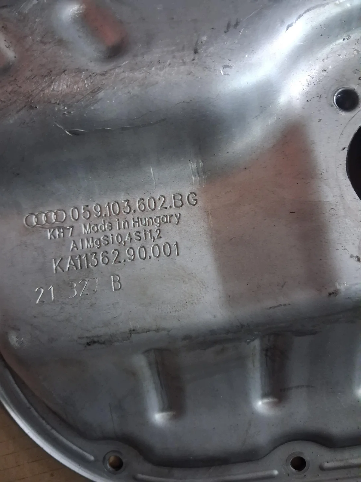 Oljepanna Audi A6 C7 3.0 TDI image 3