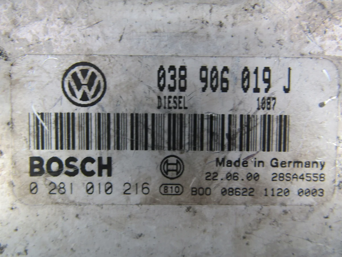 SEAT ALHAMBRA I 038906019J calculateur moteur