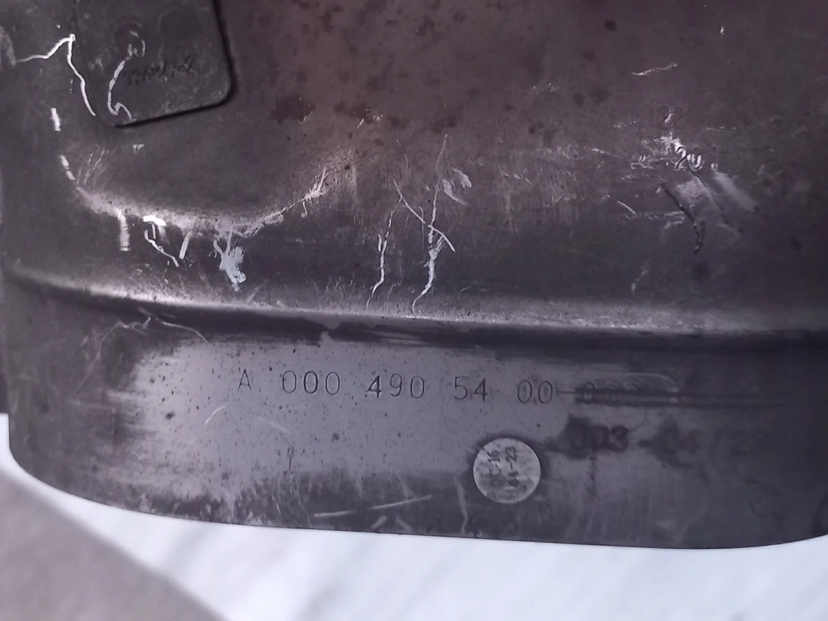 Endrohr AMG Links Mercedes W206 W223 X254 image 3