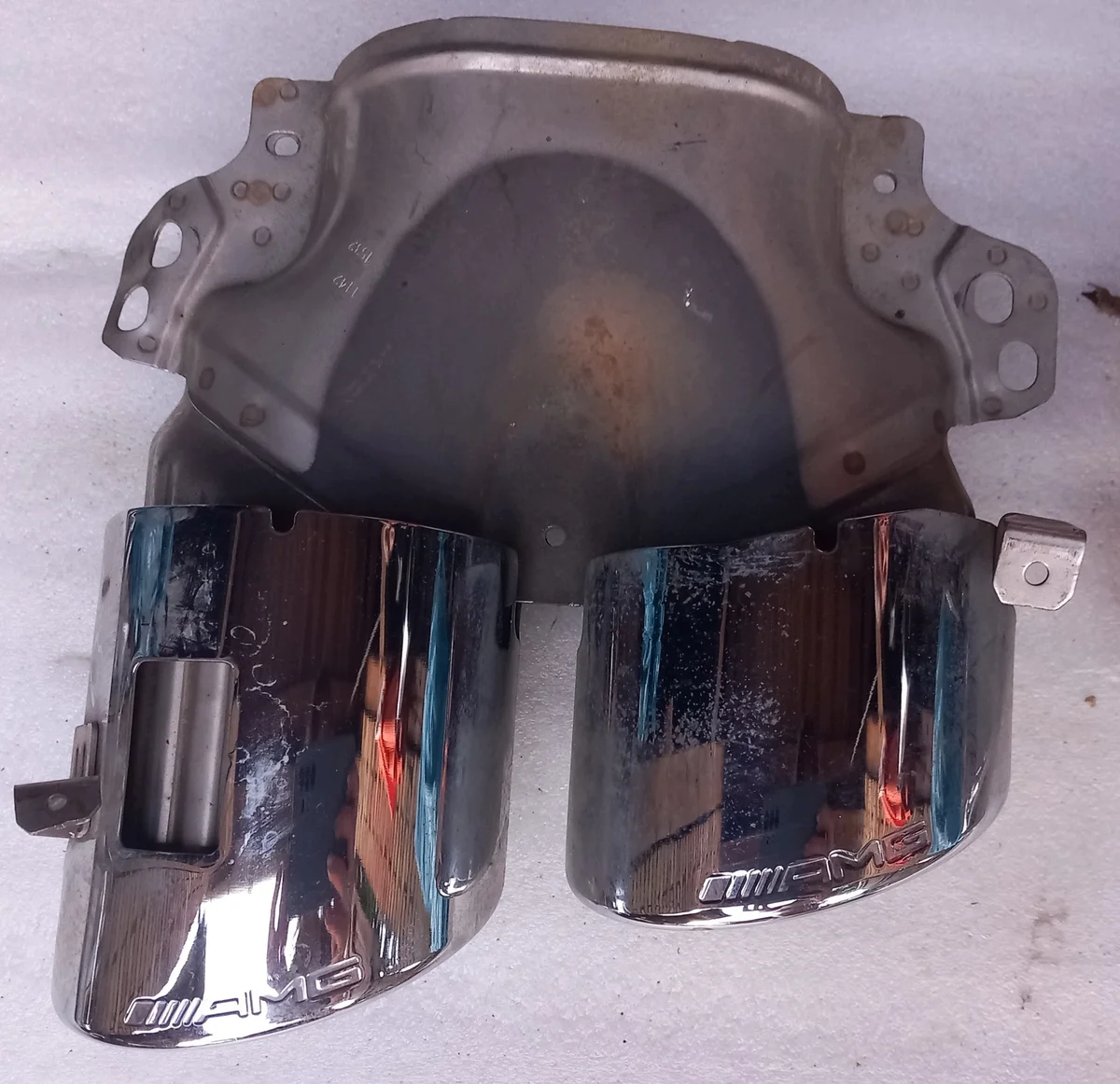 Embout d'échappement droit Mercedes GLE 53 AMG W167