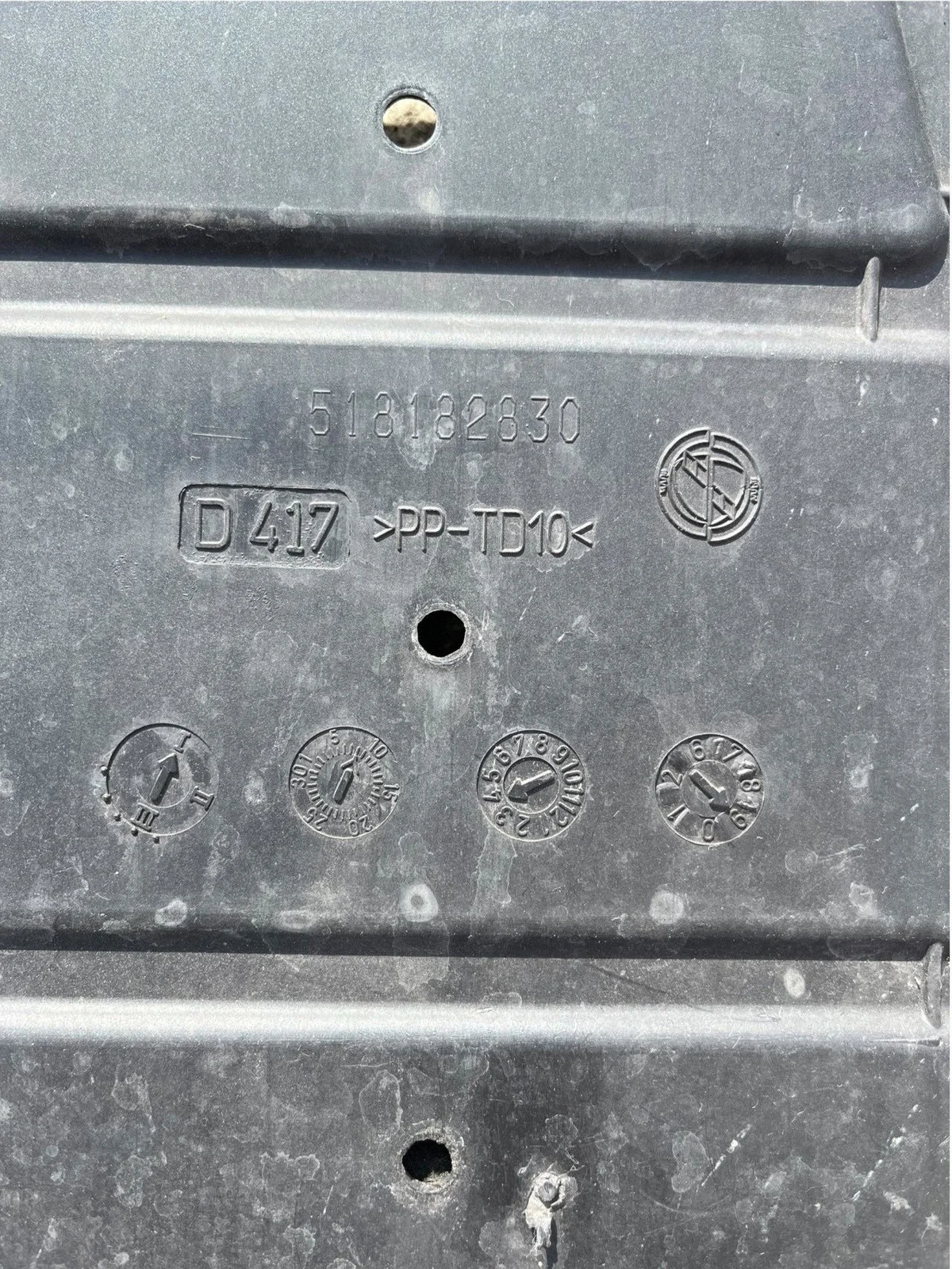 Fiat OE 518182830 Unterfahrschutz Motor image 5