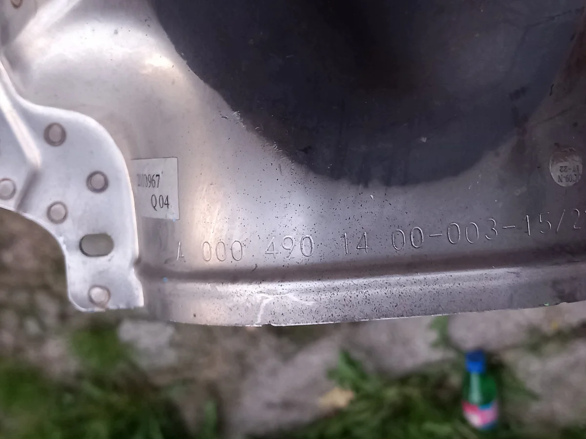 Pakoputken pää Mercedes A0004901400 image 3