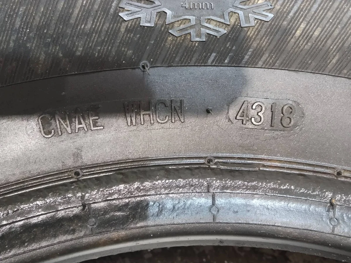 2x Winterreifen PLATIN RP60 195/65R15 gebraucht image 5