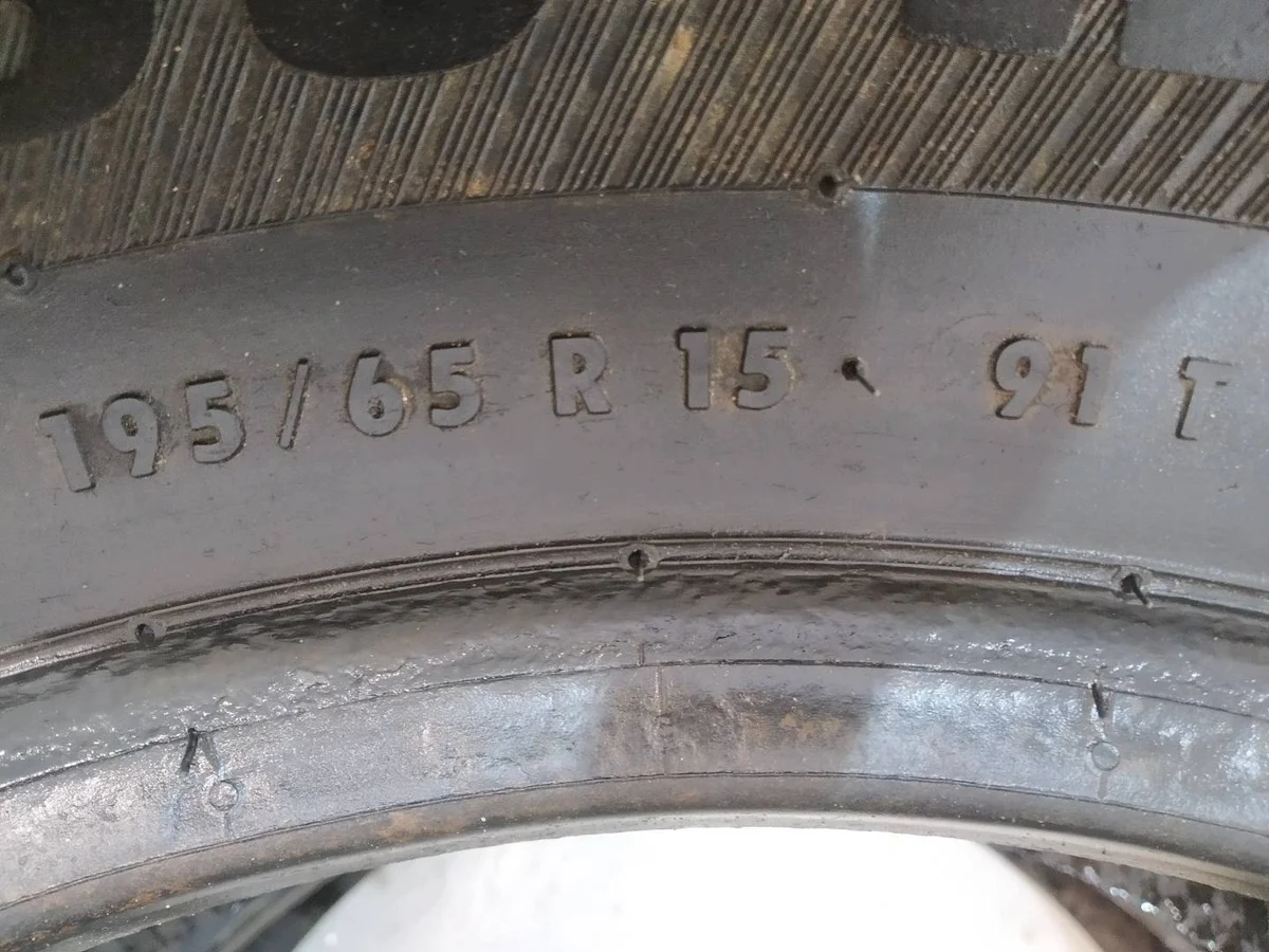 2x Winterreifen PLATIN RP60 195/65R15 gebraucht image 6