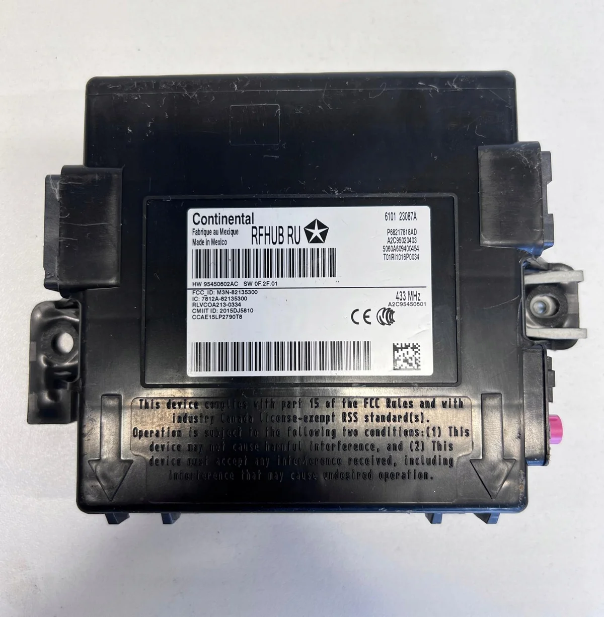 Chrysler Pacifica 16- Keyless Module 95450602AC image 3