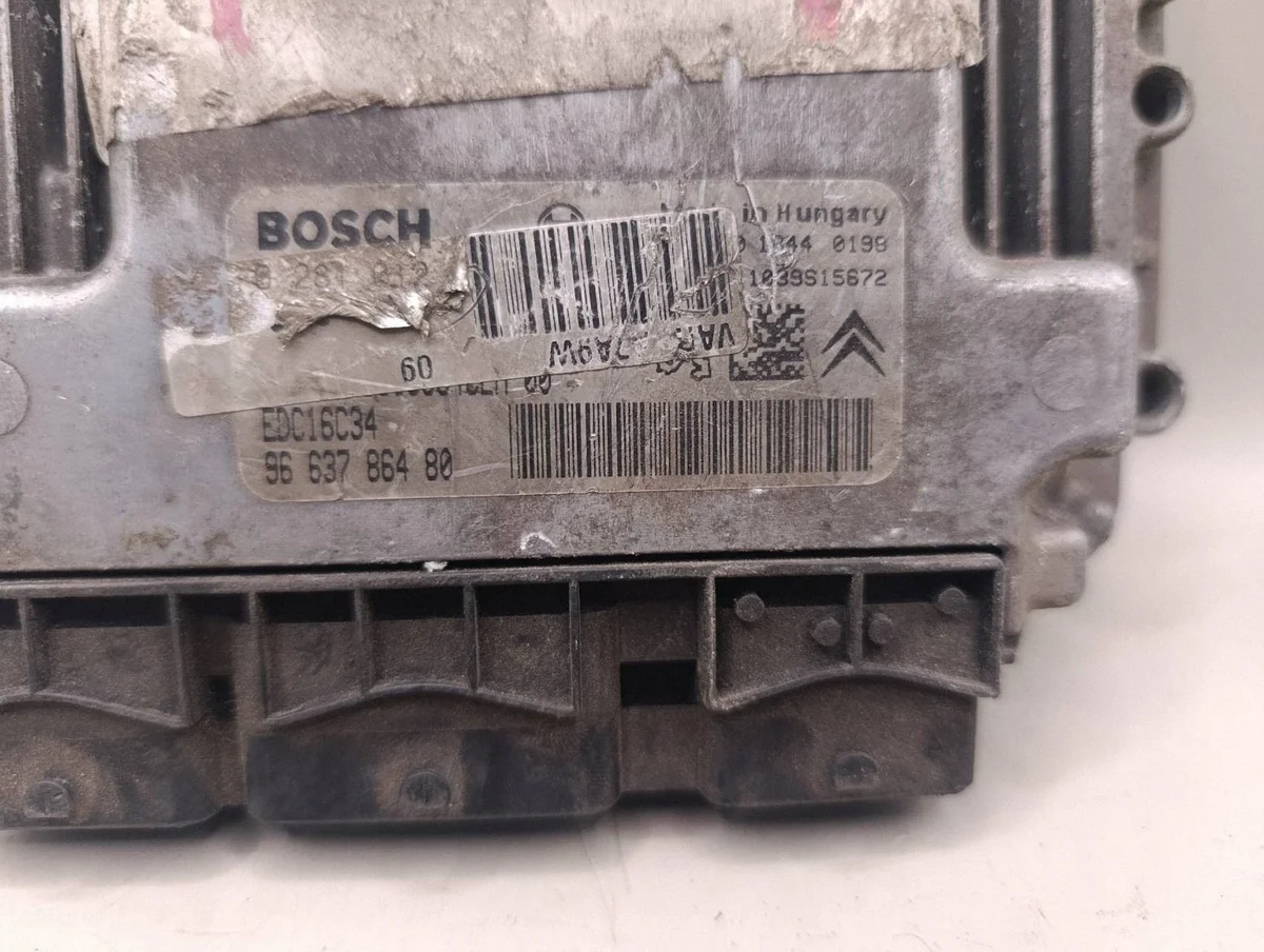 Steuergerät Motor Peugeot 207 9663786480 image 3
