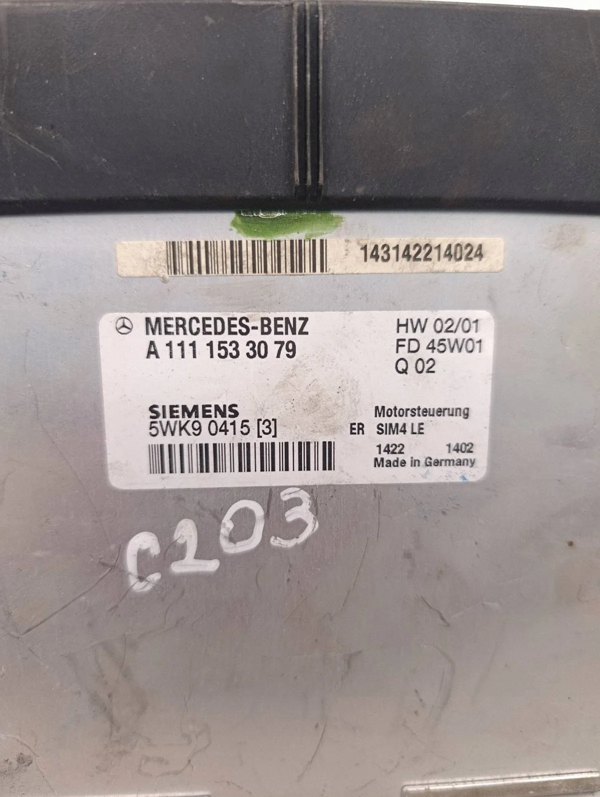 Module ECU Mercedes-Benz C W203 A1111533079 image 4