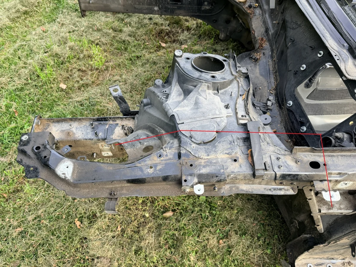 Audi A4 B9 8W Spatbord Voorkant Links