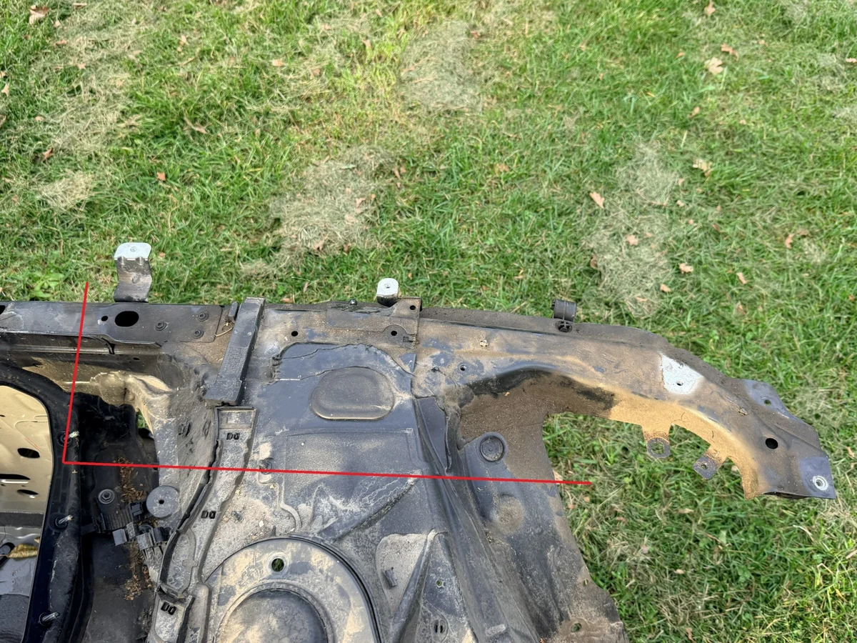 Audi A4 B9 LIFT 8W Spatbord Voorkant Links