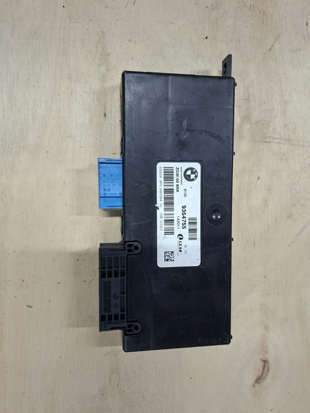 BMW F01 F02 F07 F10 Gateway Modul 9354755