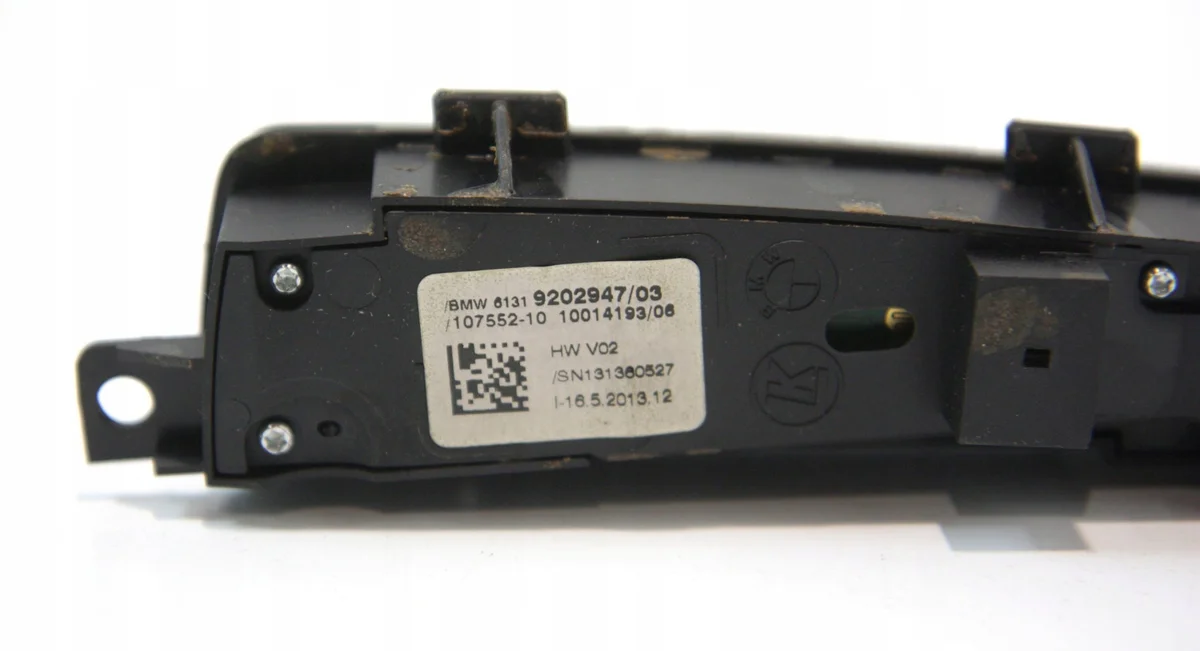 BMW Serie 6 Schalter/Knopf OEM 61319202944 image 4