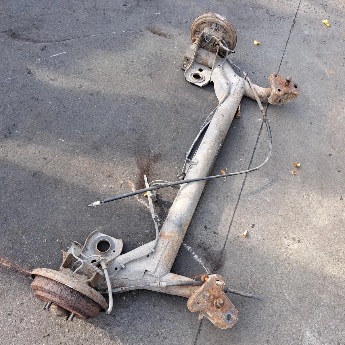 Achsträger hinten Ford Fusion Fiesta MK6 gebraucht image 3
