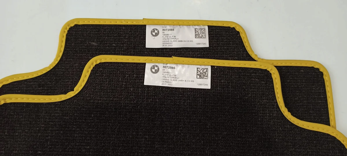 Tappetini BMW X2 F39 OEM 8076832 image 7