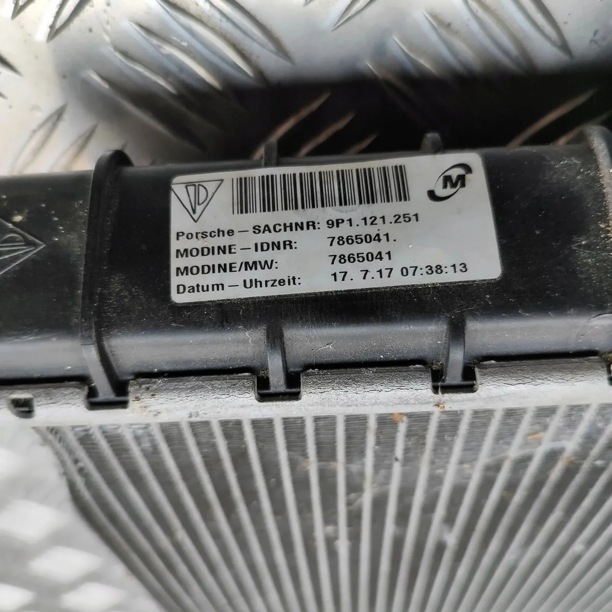 Radiador Porsche 911 (991) Usado OEM image 6