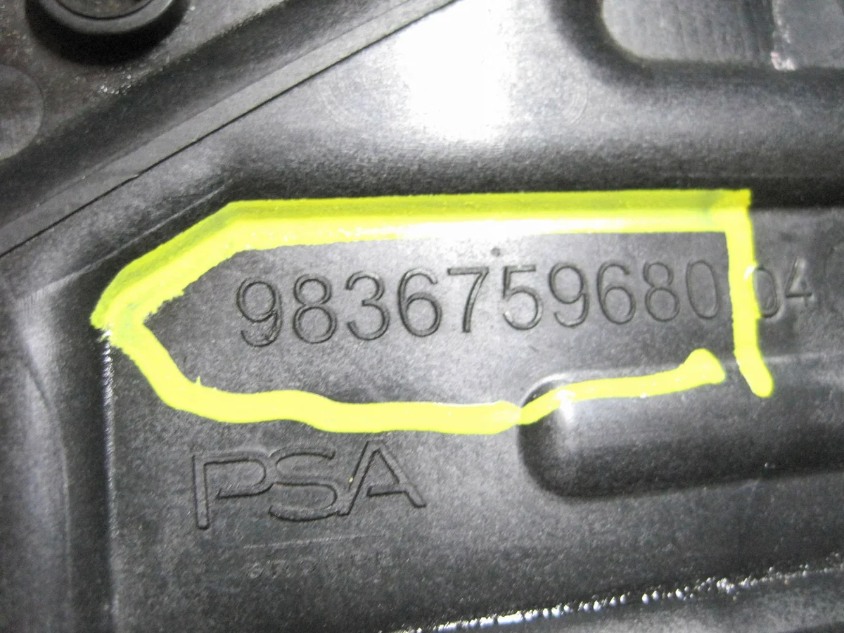 Batteriehalter Peugeot 308 OE 9836759680 image 3