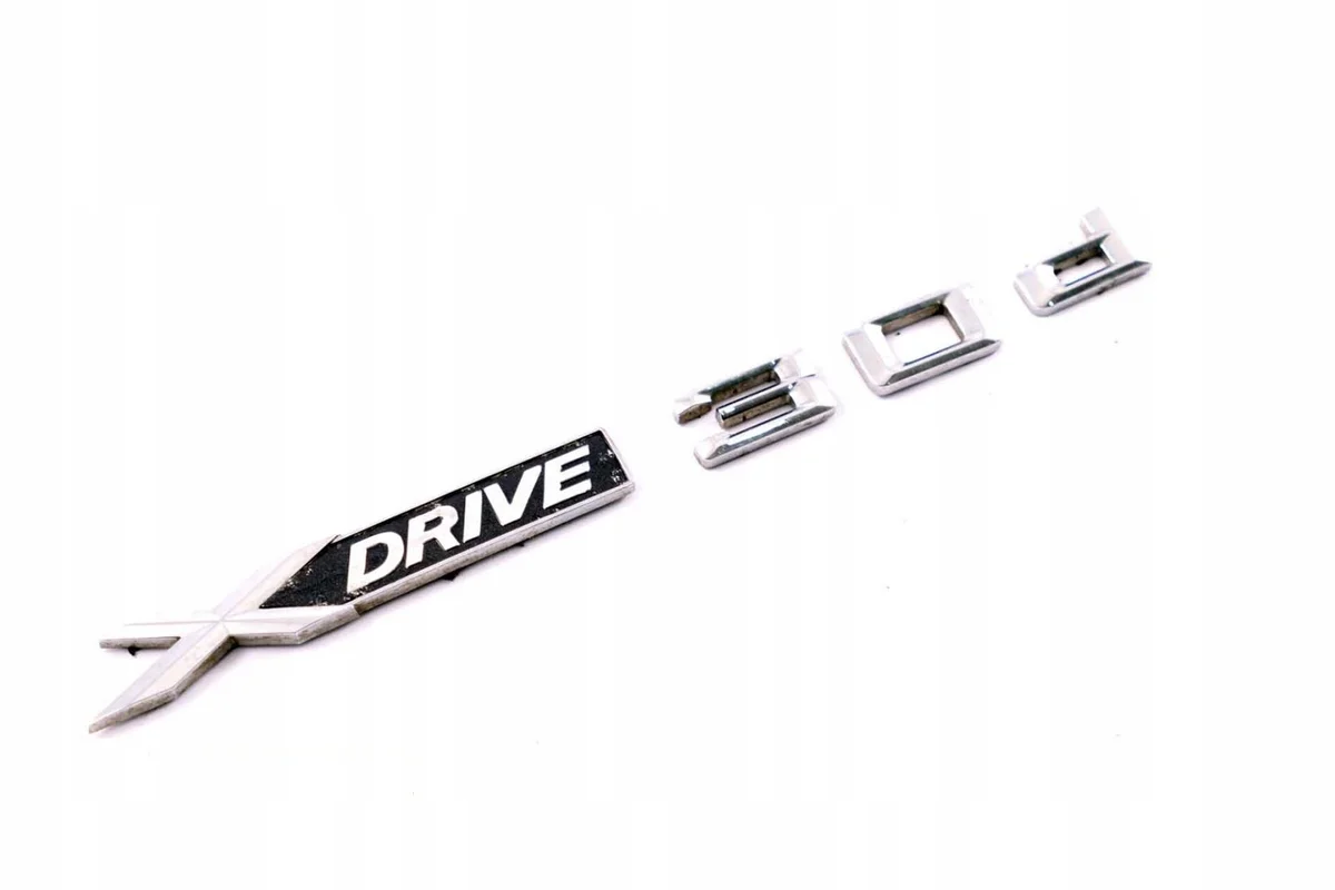 BMW X6 E71 XDRIVE 30d Emblem Chrom 7208555 image 5