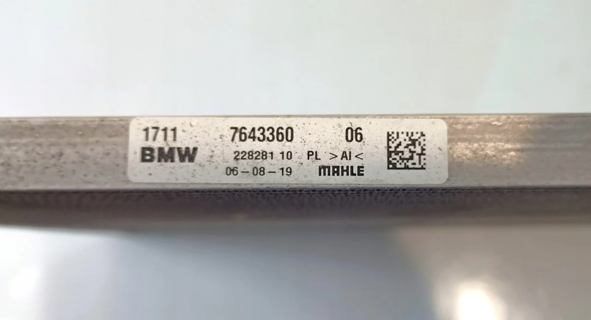 BMW 2 Serie Koelvloeistof Radiator 7643360 thumbnail 3