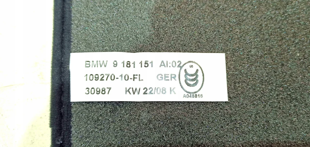 BMW MINI R56 Vloermatten Set OEM 51477324819 image 5