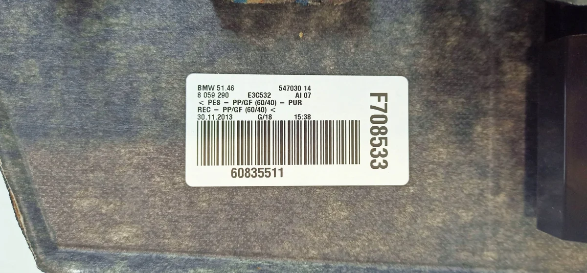 BMW Serie 4 Plafond Bagage OEM F708533 thumbnail 4